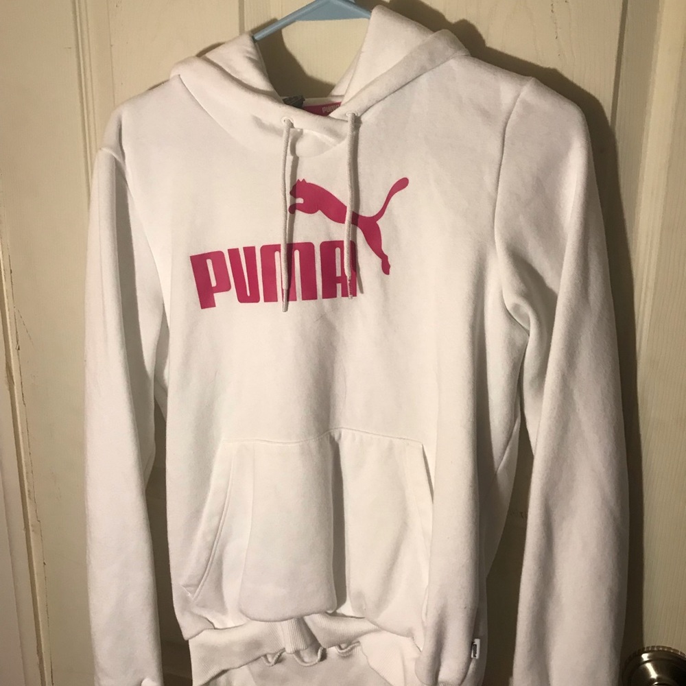 Puma pull over hoodie